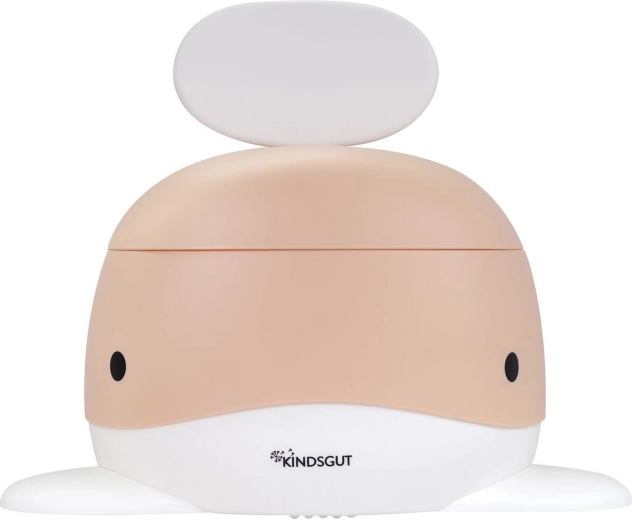 Kindsgut children's potty in whale shape, peach - 1 piece