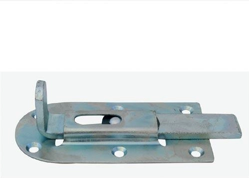 Straight galvanized bolt 125 mm (pack of 10 pcs)