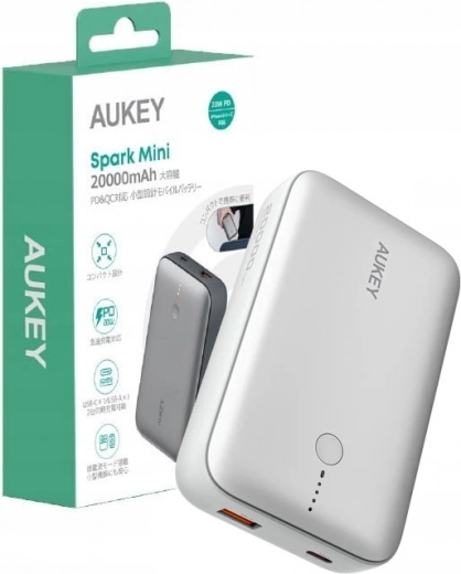 Aukey Spark Mini power bank white 20000mAh