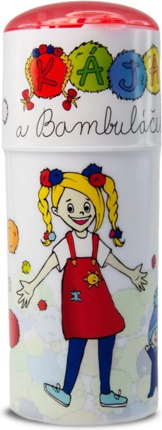 Laste plastpudel Kája 350 ml