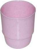 Plastic cup 0.25 l – color mix