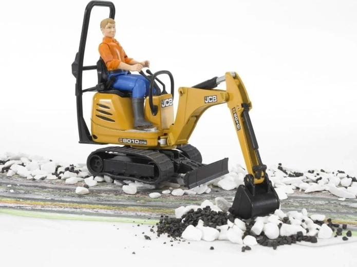 Articulated arm with functional bucket