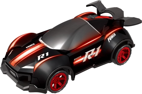 RC-auto valgus- ja suitsuefektidega 28 cm
