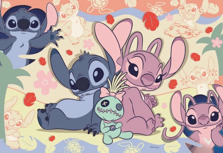 Ravensburgeri pusle Disney Stitch Angeliga 35 tükiga