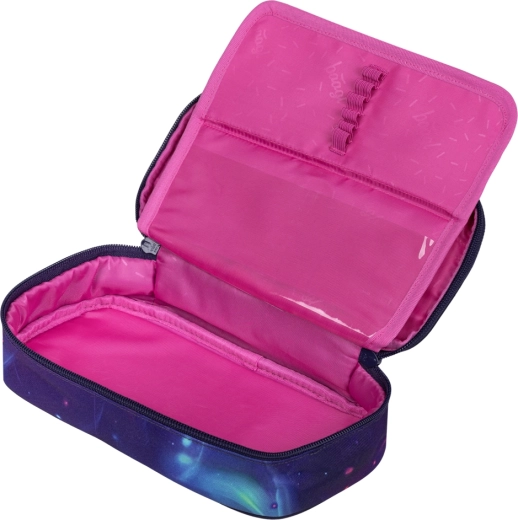 Clear organization with double flap