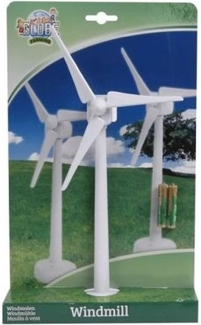 Battery-powered wind turbine 29 cm