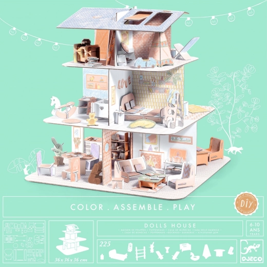 DIY Dollhouse DJECO