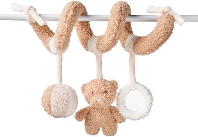 Nattou spiraalmänguasi Teddy karuke 20 cm, 0k+