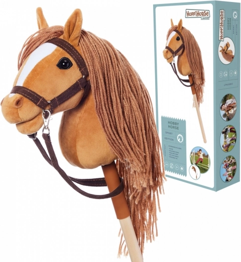 Hobby horse HOPPIHORSE A4 kastanpruun