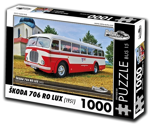 Pusle Retro-Autod Škoda 706 RO Lux 1951 1000 tükki