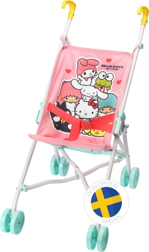 Hello Kitty ja sõbrad nuku käru