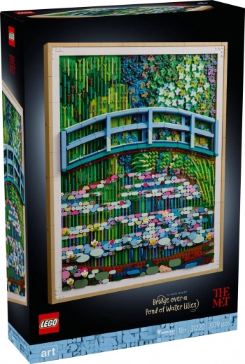 LEGO Art Claude Monet – Sild tiigi kohal vesiroosidega