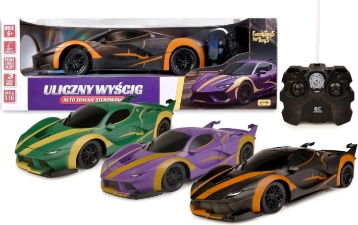 RC võidusõiduauto