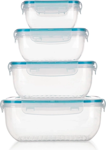 Clear and space-saving storage