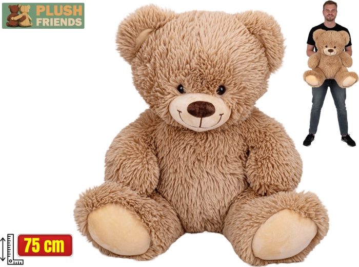Plüüsist karu beež 75 cm Plush Friends