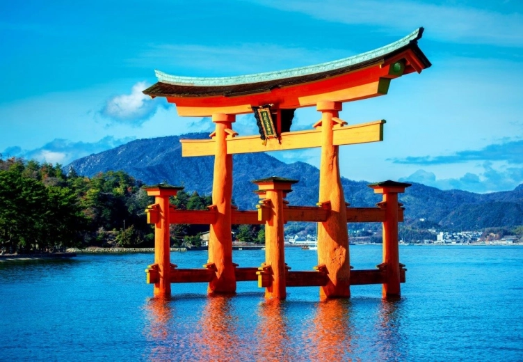 Puzzle Itsukushima pühamu 1500 tükki BLUEBIRD