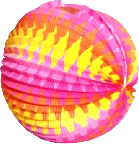 Ümmargune lampion 25 cm