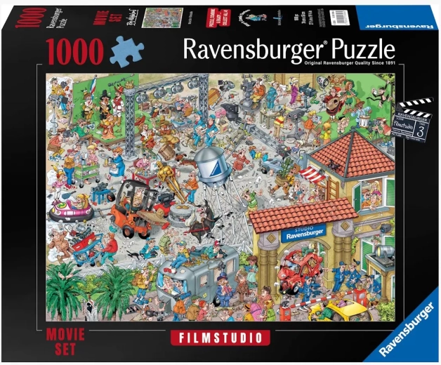 Ravensburger Puzzle Ray's Comic – Movie Studio (1000 Pieces)