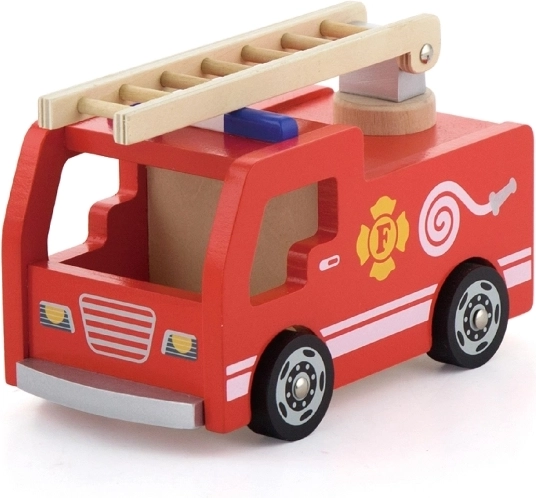 Puidust tuletõrjeauto kiireteks väljasõitudeks