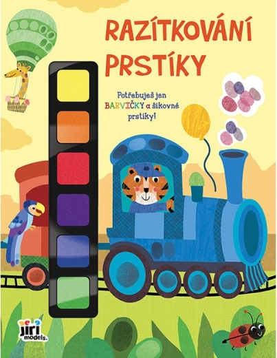 Finger Stamping – Train