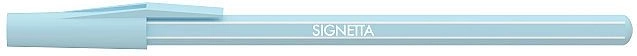 Pastelne segumiksiga ICO Signetta pastapliiats, 30 tk