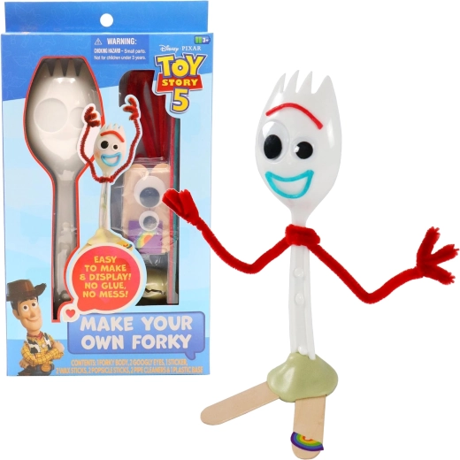 Disney Pixar Toy Story 5 creative set – make your own Forky figure