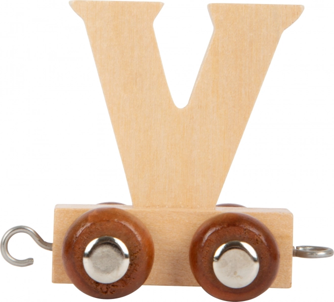 Puidust vagun tähega V – small foot