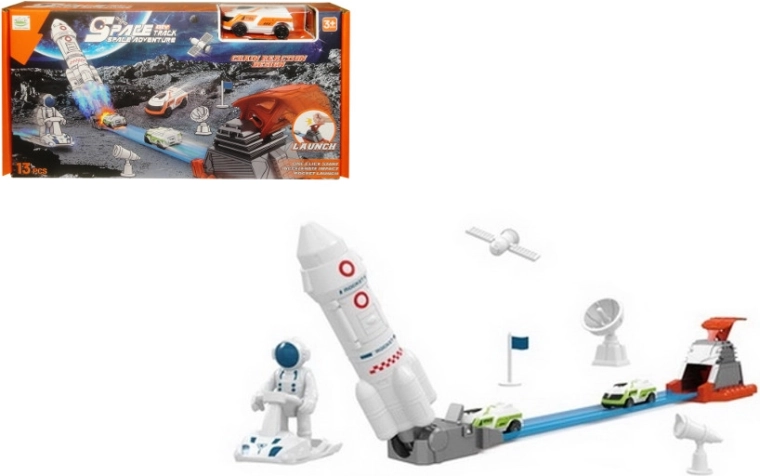 Launching Rocket and Space Station – Building Set for Kids