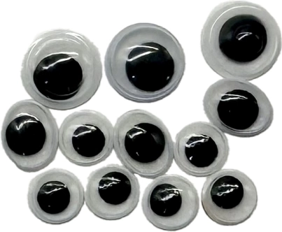 Decorate your creations with glitter and googly eyes