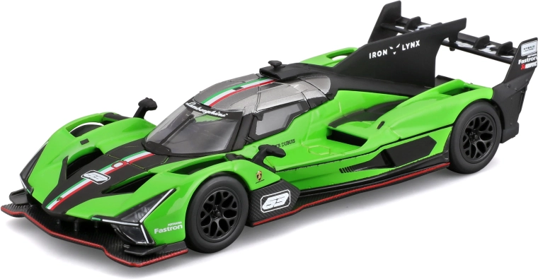 Metal model bburago 1:43 lamborghini sc63 race in gift box