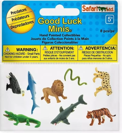 Safari Ltd. predator mini figurines good luck minis funpack