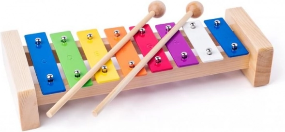Colorful Metal Xylophone for Kids - Woody