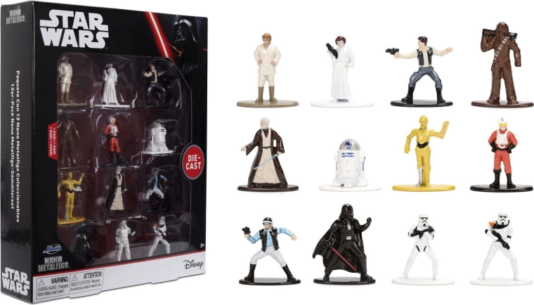Star Wars Nano Metalfigs 1. seeria – 12 tk