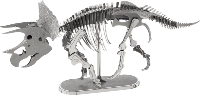 Metallist 3D triceratopsi mudel – METAL EARTH ehituskomplekt