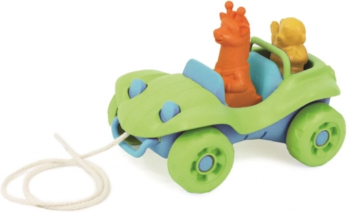 Roheline järelveetav auto Green Toysilt