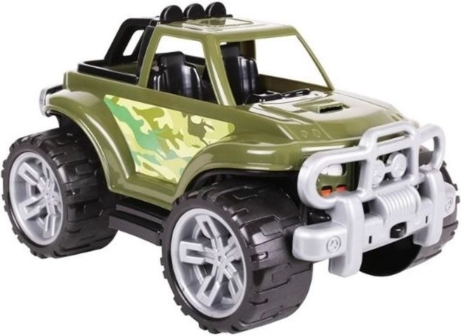 TechoK military off-road vehicle in camouflage