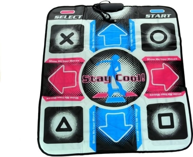 USB-tantsumatt CD-ga, 80 × 90 cm
