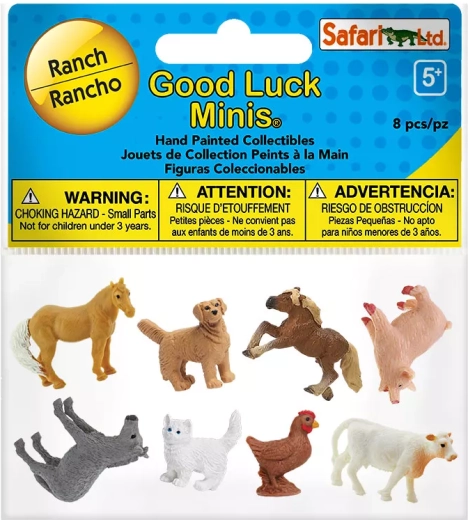 Safari Ltd. Good Luck Minis – rantšo (funpack)