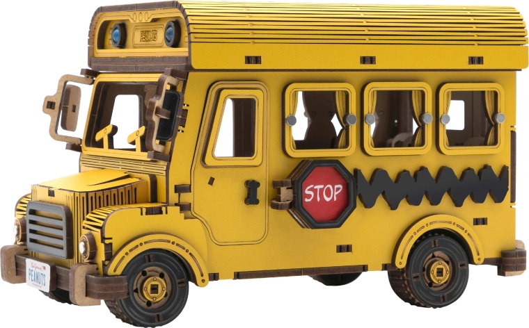 Authentic PEANUTS school bus