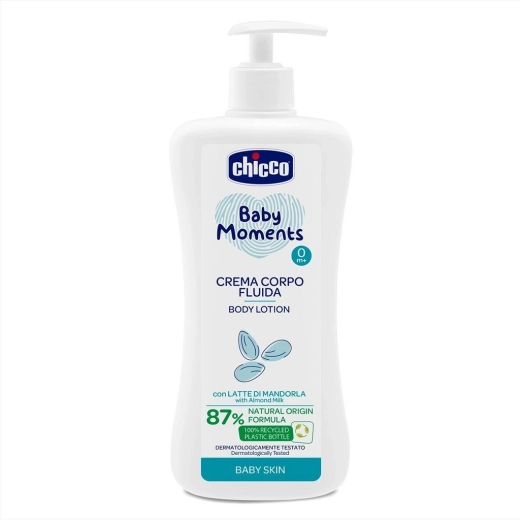 CHICCO Baby Moments mandlipiim kehapiim 500 ml