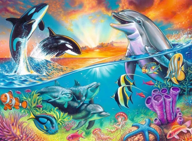 Ravensburger pusle Elu ookeanis XXL 200 tükki