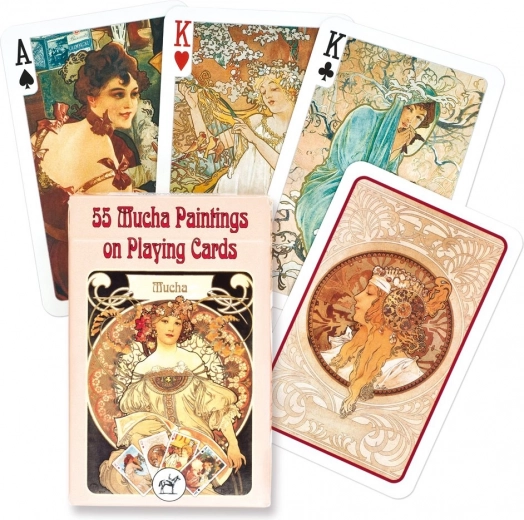 Mängukaardid Alfons Mucha