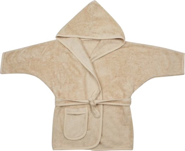 Timboo bathrobe for children 2–4 years frosted almond
