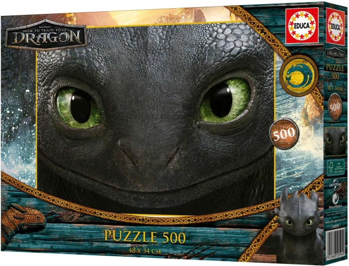 Educa puzzle How to Train Your Dragon 500 pieces