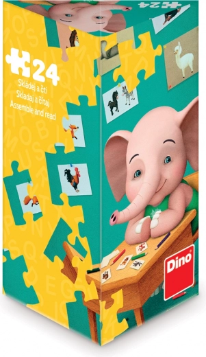 Dino Puzzle Elefant Mio 24 Pieces