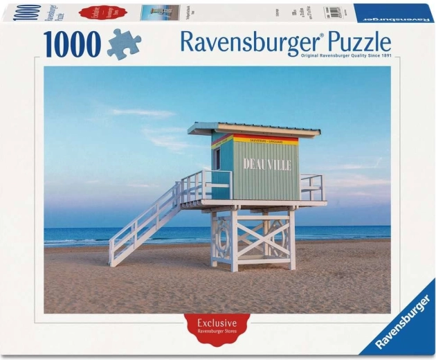 Ravensburger puzzle View of Deauville, France 1000 pieces