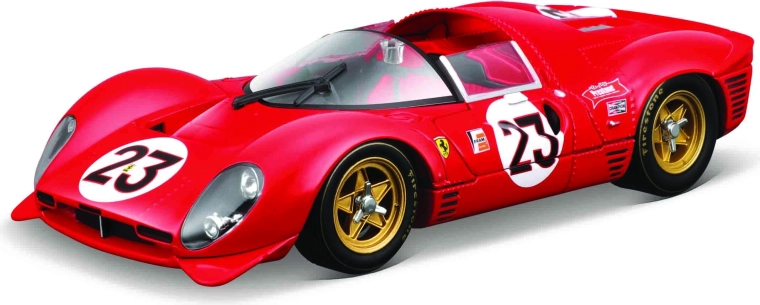Bburago 1:24 Ferrari 330 P4 Daytona 1967 mudelikomplekt