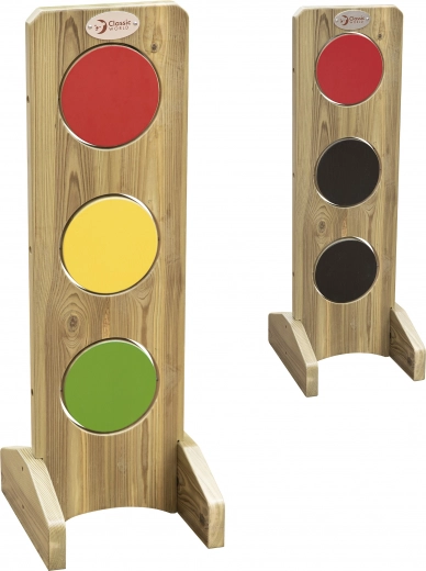 XXL puidust valgusfoor Classic World EDU-lt