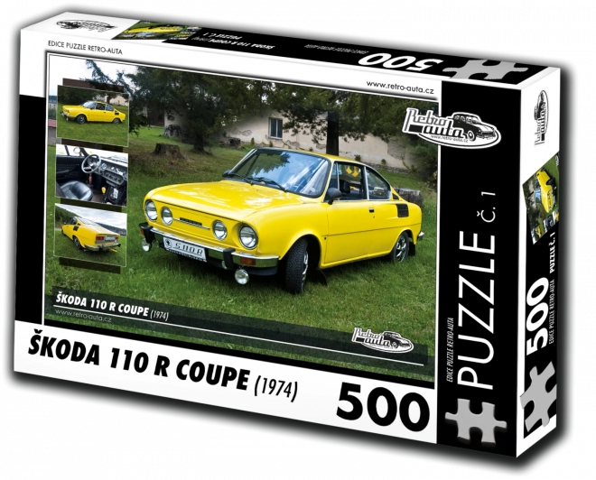 Retroautod pusle Škoda 110 R Coupe 1974 - 500 tükki