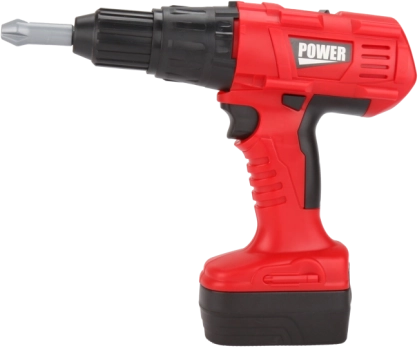 Children's cordless screwdriver with sounds and accessories